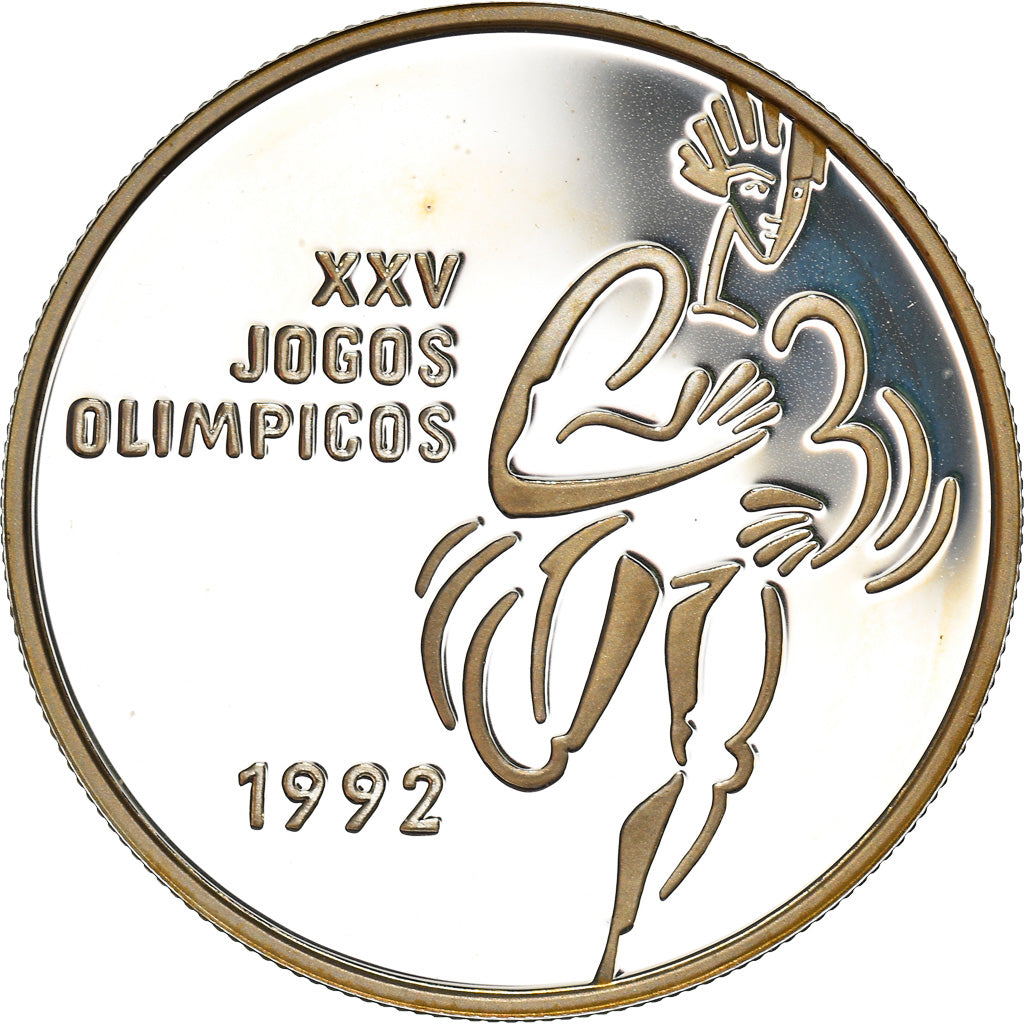 Münze, Portugal, 200 Escudos, 1992, STGL, Silber, KM:662a