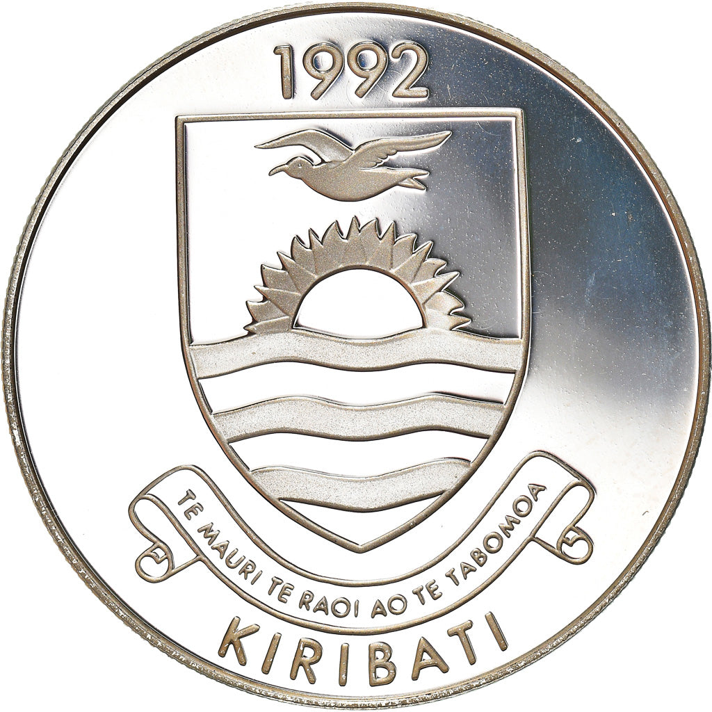 Moneta, Kiribati, 20 Dollars, 1992, British Royal Mint, FDC, Argento, KM:17