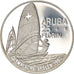Coin, Aruba, 25 Florin, 1992, Utrecht, MS(64), Silver, KM:10