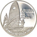 Moneda, Aruba, 25 Florin, 1992, Utrecht, SC+, Plata, KM:10
