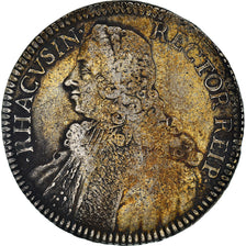 Moneta, RAGUSA, Tallero, Ducat Et Sem, 1753, Ragusa, BB, Argento, KM:18