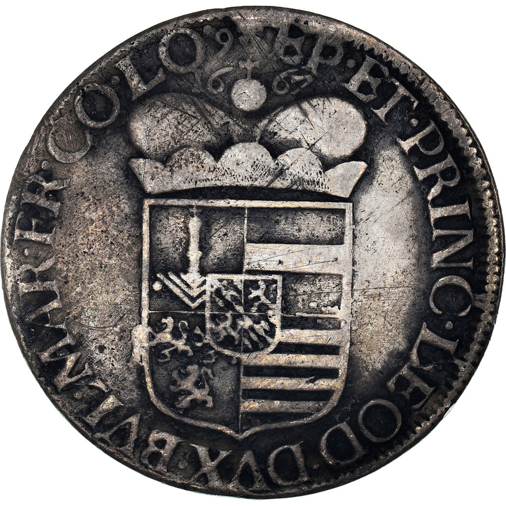 Coin, Belgium, Maximilian Henry, Ducaton, 1667, Liege, EF(40-45), Silver