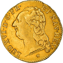 Coin, France, Louis XVI, Louis d'or à la tête nue, Louis d'Or, 1787, Lille