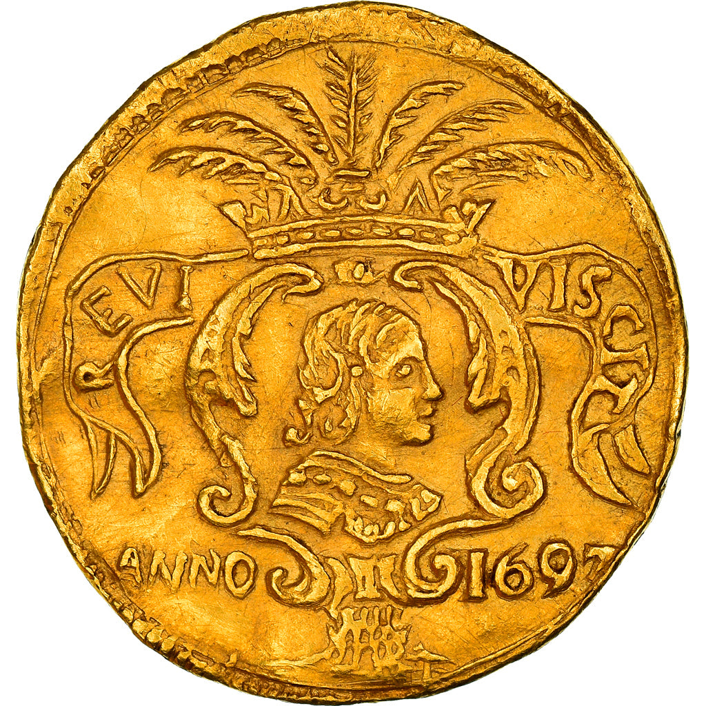 Moeda, Itália, Charles II of Spain, Scudo 