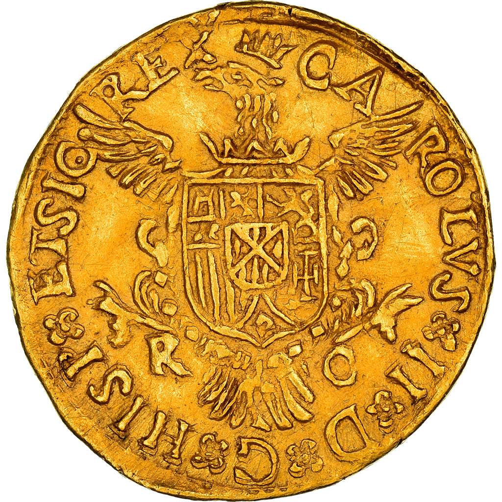 Moeda, Itália, Charles II of Spain, Scudo 