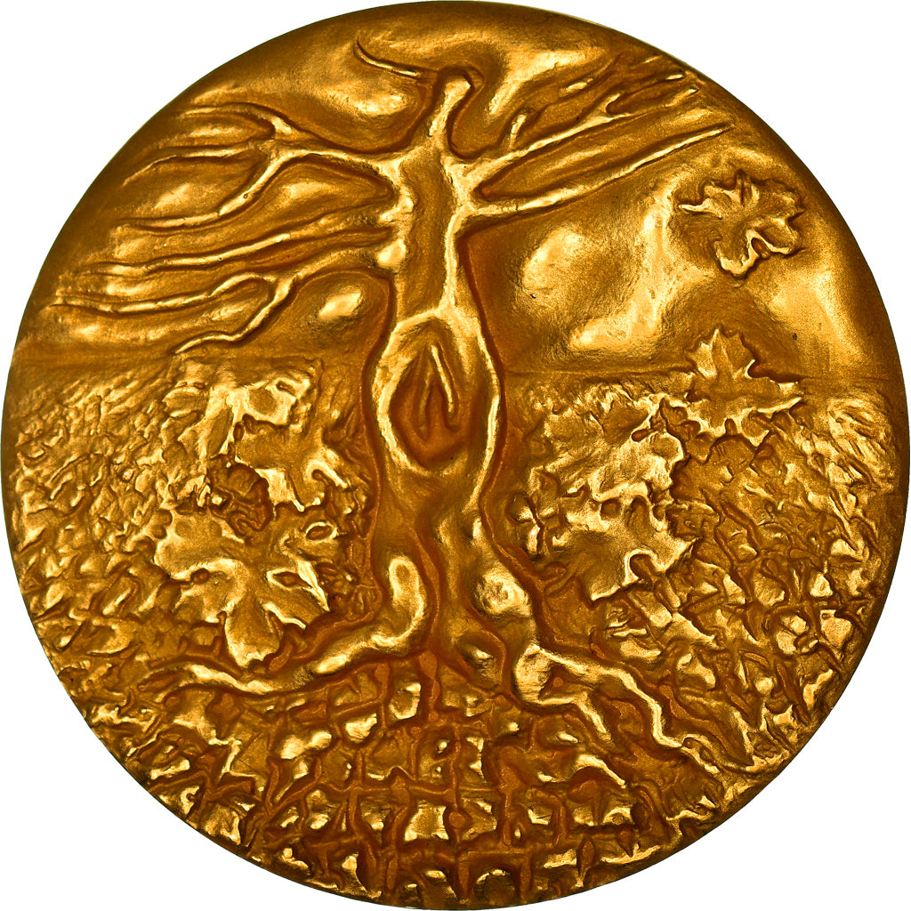 Italie, Médaille, 1979, Pericle Fazzini, Italian mint an Poligraphic, SPL, Or
