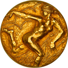 Italy, Medal, 1979, Emilio Greco, Italian mint an Poligraphic, MS(63), Gold