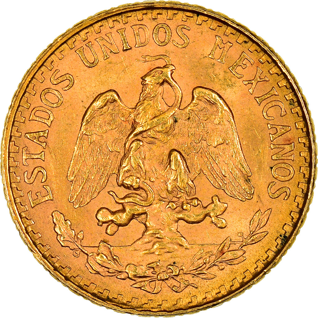 Monnaie, Mexique, 2 Pesos, 1947, Mexico City, SUP, Or, KM:461