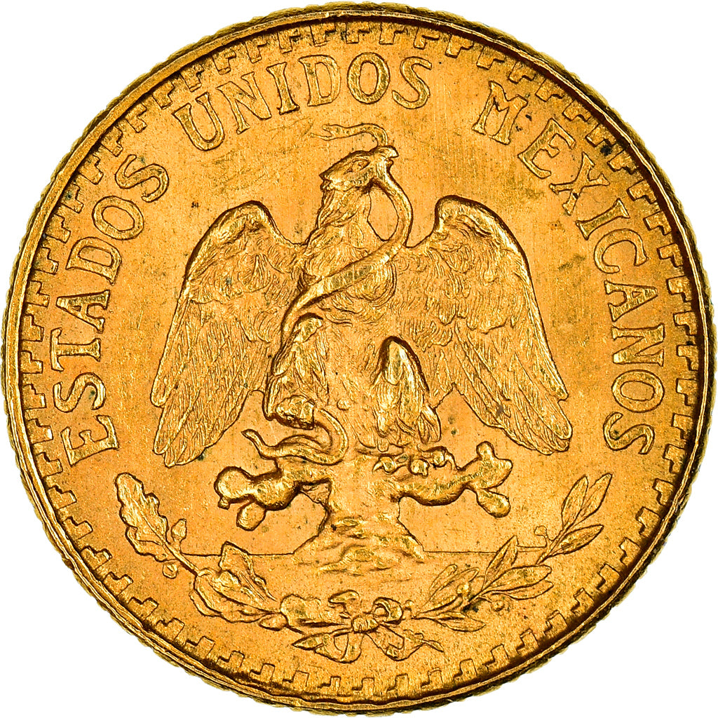 Monnaie, Mexique, 2 Pesos, 1947, Mexico City, SUP, Or, KM:461