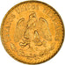 Monnaie, Mexique, 2 Pesos, 1947, Mexico City, SUP, Or, KM:461