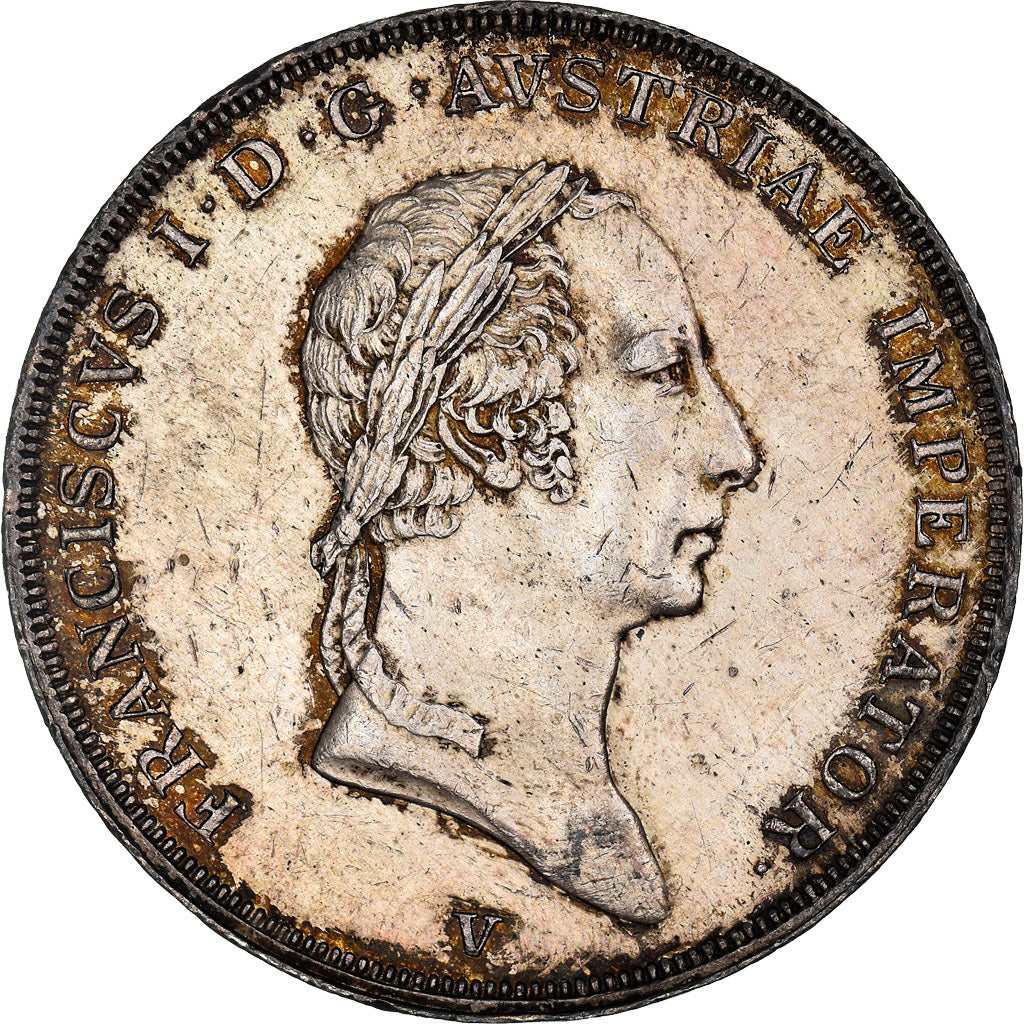 Coin, Austria, Franz II (I), Thaler, 1824, Kremnitz, AU(55-58), Silver, KM:2163