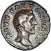 Coin, Antoninus Pius, Denarius, 161, Roma, AU(55-58), Silver, RIC:436