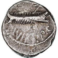 Coin, Marcus Antonius, Denarius, Traveling Mint, VF(20-25), Silver