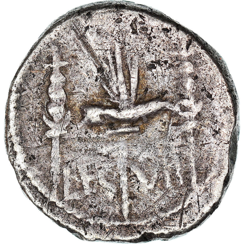 Munten, Marcus Antonius, Denarius, Traveling Mint, FR, Zilver, Crawford:544/20