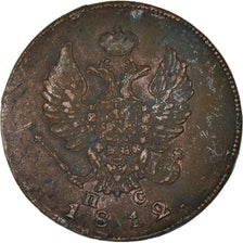 Monnaie, Russie, Alexander I, 2 Kopeks, 1812, Izhora, TB, Cuivre, KM:118.4