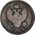 Moeda, Rússia, Alexander I, 2 Kopeks, 1812, Ekaterinbourg, VF(30-35), Cobre