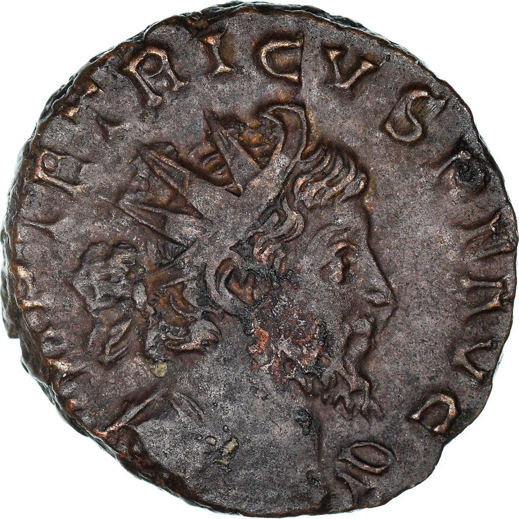 Coin, Tetricus I, Antoninianus, Trier or Cologne, AU(55-58), Billon, RIC:88
