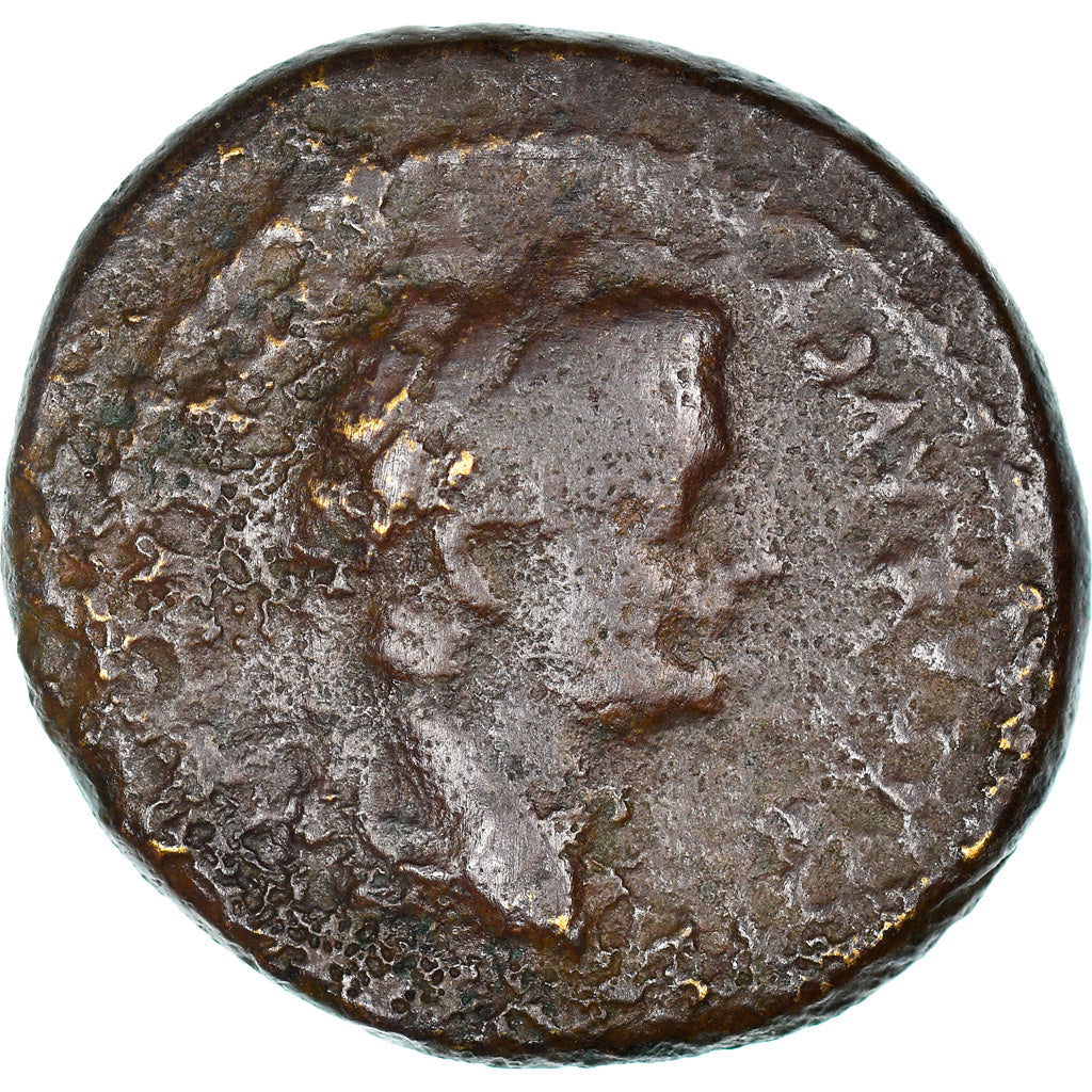 Moneda, Augustus, Quadrans, Lyon - Lugdunum, BC+, Bronce, RIC:231