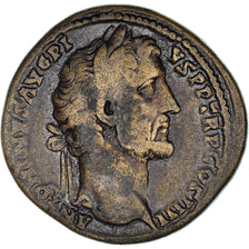 Coin, Antoninus Pius, Sestertius, 138-161, Rome, VF(30-35), Bronze, RIC:826
