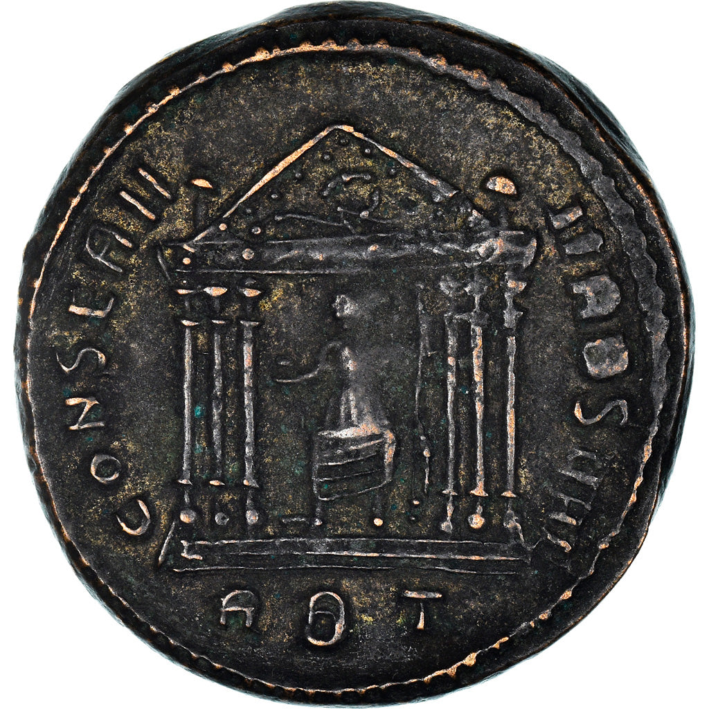 Coin, Maxentius, Follis, Roma, EF(40-45), Copper, Cohen:21