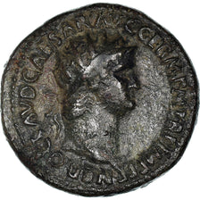 Coin, Nero, Dupondius, Roma, AU(50-53), Copper, RIC:124