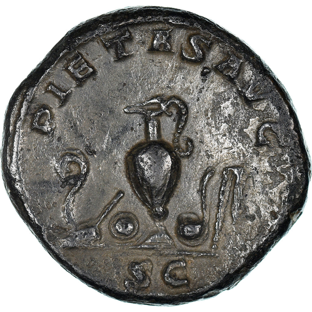 Coin, Maximus, As, 236-238, Rome, EF(40-45), Bronze, RIC:11