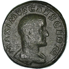 Coin, Maximus, As, 236-238, Rome, EF(40-45), Bronze, RIC:11