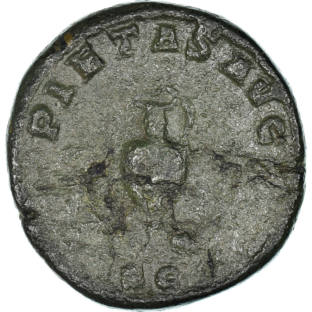 Coin, Maximus, As, 236-238, Rome, EF(40-45), Bronze, RIC:11