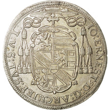 Münze, AUSTRIAN STATES, SALZBURG, Johann Ernst, 15 Kreuzer, 1687, VZ+, Silber