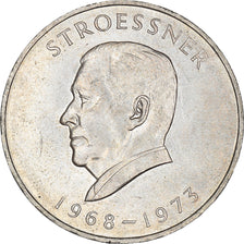 Moneda, Paraguay, 300 Guaranies, 1968, EBC+, Plata, KM:29