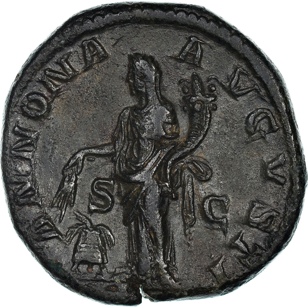 Coin, Severus Alexander, Sestertius, Roma, AU(55-58), Bronze, RIC:548
