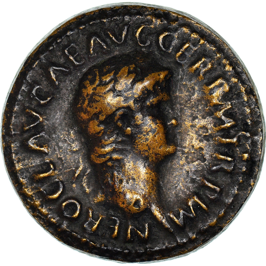 Coin, Nero, Quadrans, Rome, AU(55-58), Copper, RIC:228