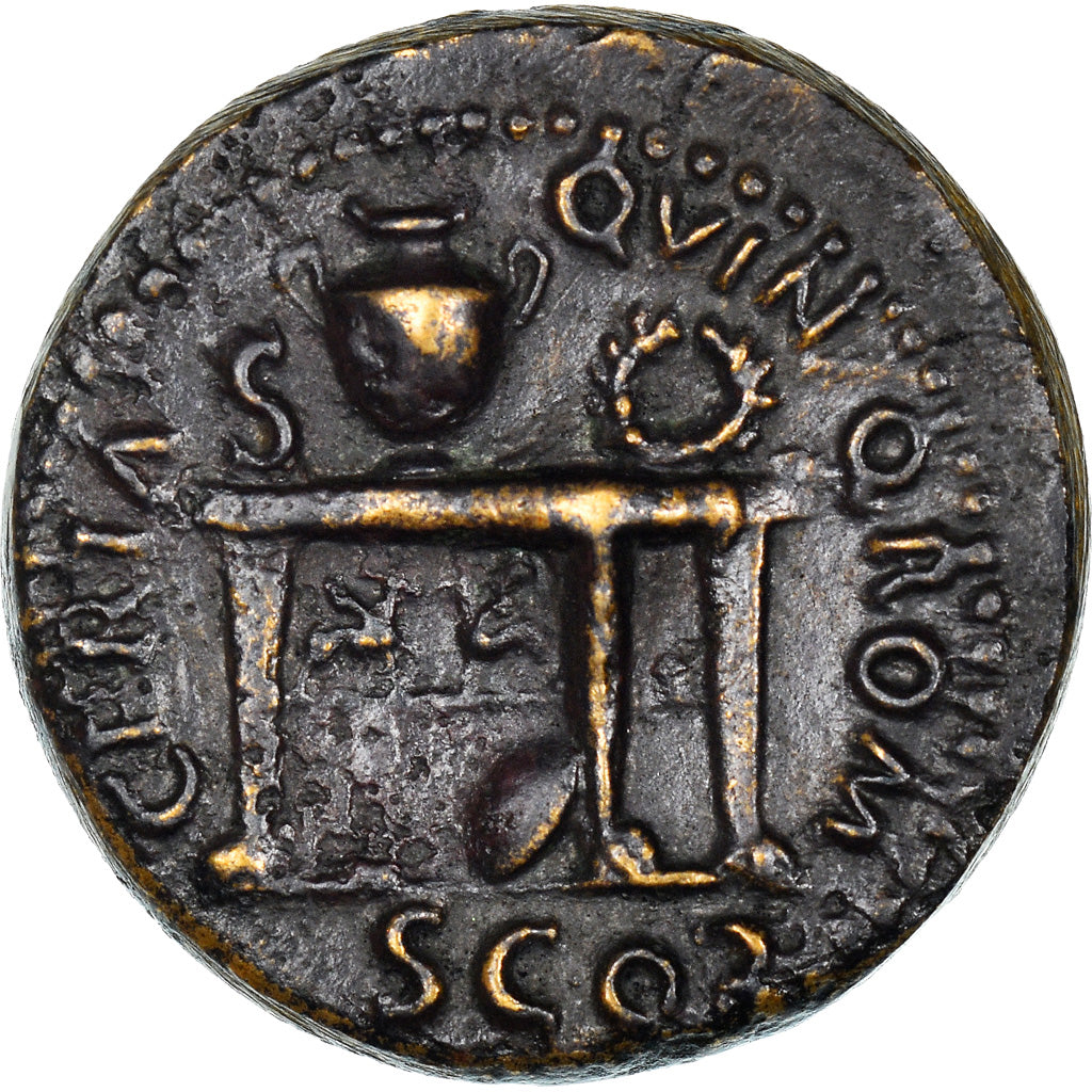 Coin, Nero, Quadrans, Rome, AU(55-58), Copper, RIC:228