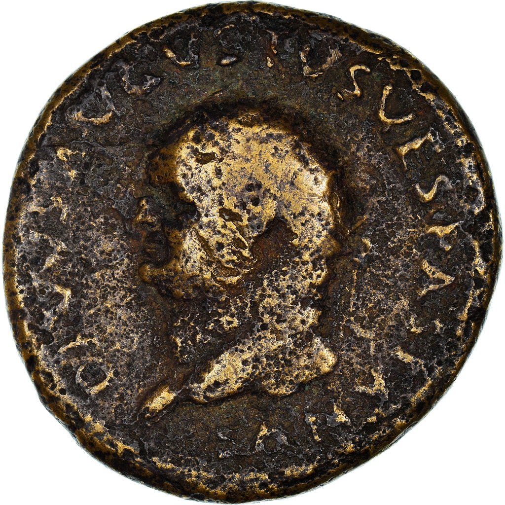 Monnaie, Titus for Divus Vespasianus, Dupondius, Roma, TB, Cuivre, RIC:378