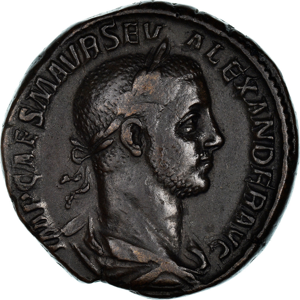 Coin, Severus Alexander, Sestertius, 226, Roma, AU(55-58), Bronze, RIC:592c