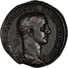 Coin, Severus Alexander, Sestertius, 226, Roma, AU(55-58), Bronze, RIC:592c