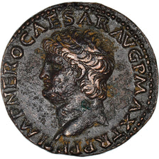 Coin, Nero, As, Lyon - Lugdunum, AU(50-53), Bronze, RIC:544