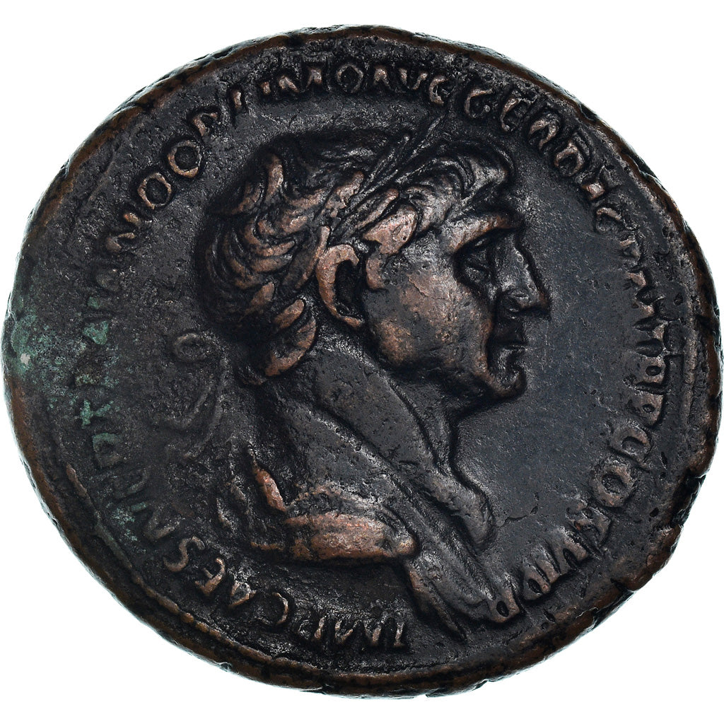 Monnaie, Trajan, As, Rome, SUP, Cuivre, RIC:675