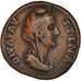 Coin, Diva Faustina I, Sestertius, AD 146-161, Rome, EF(40-45), Bronze