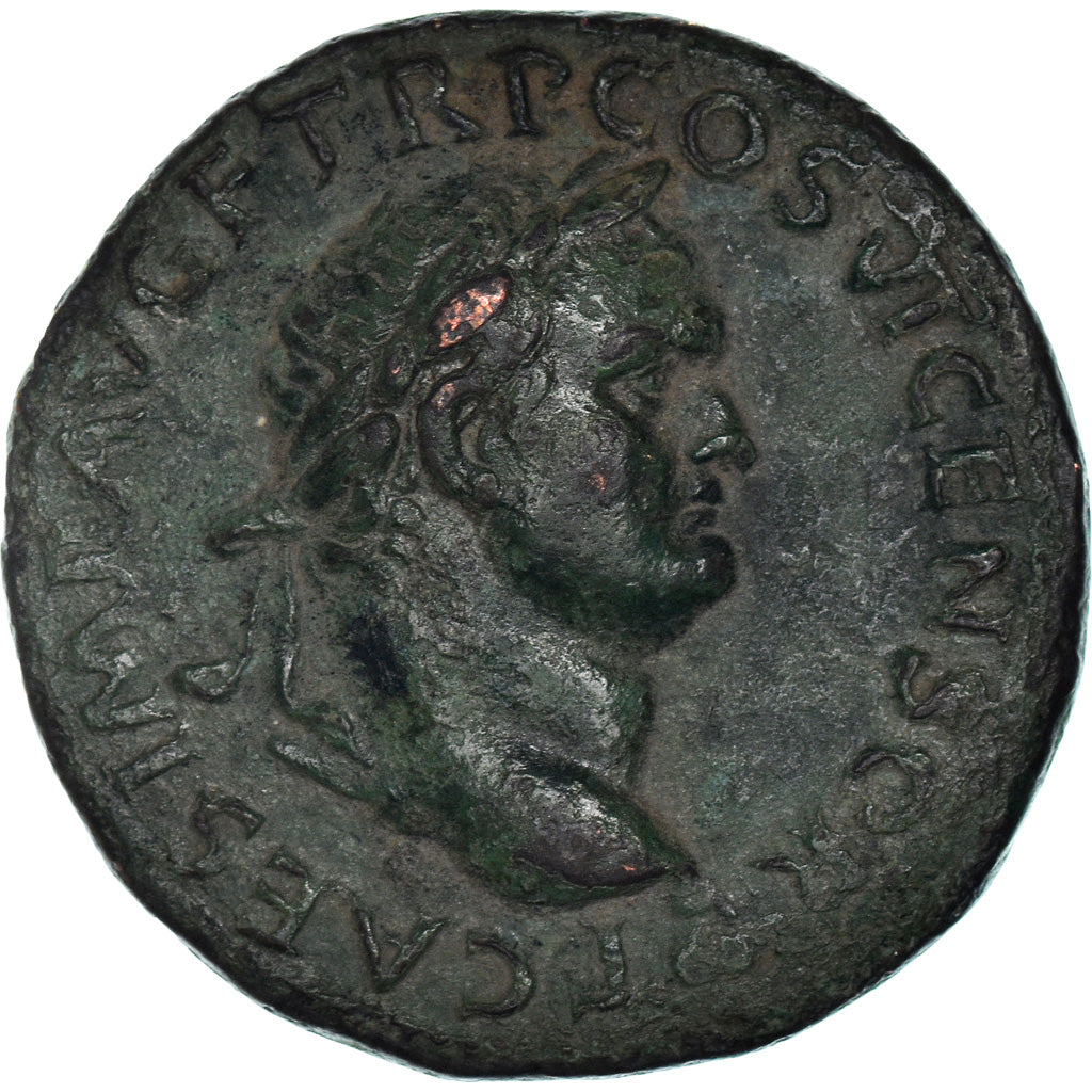Coin, Titus, As, Roma, AU(50-53), Copper, RIC:1274