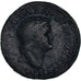 Coin, Nero, As, Lyon - Lugdunum, EF(40-45), Bronze