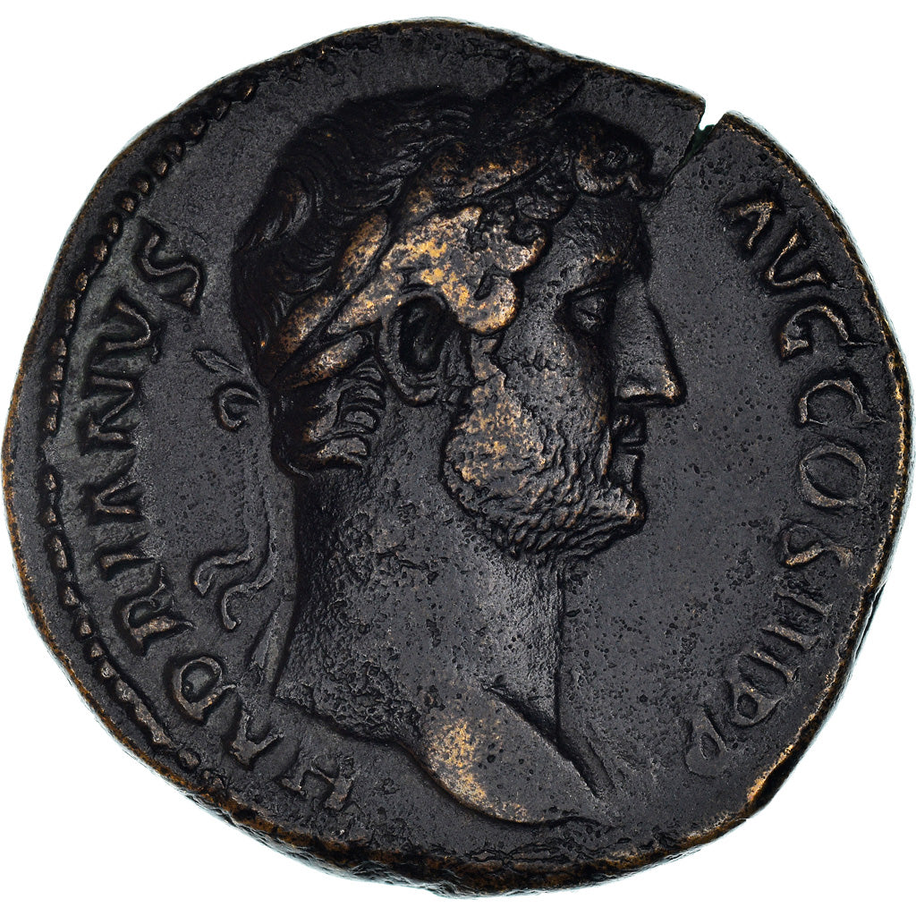 Coin, Hadrian, Sestertius, Rome, AU(55-58), Bronze, RIC:759