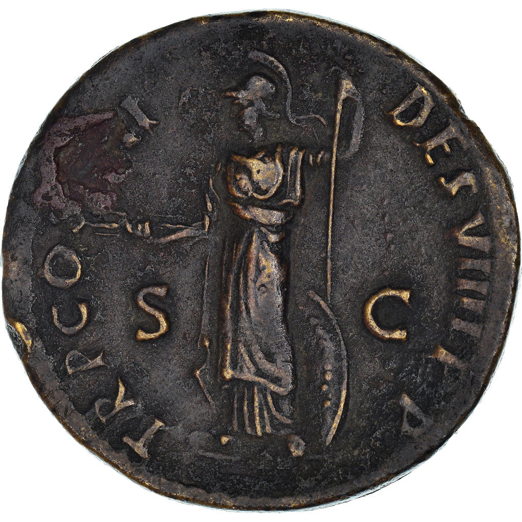 Coin, Domitian, Dupondius, Roma, AU(50-53), Copper, RIC:241