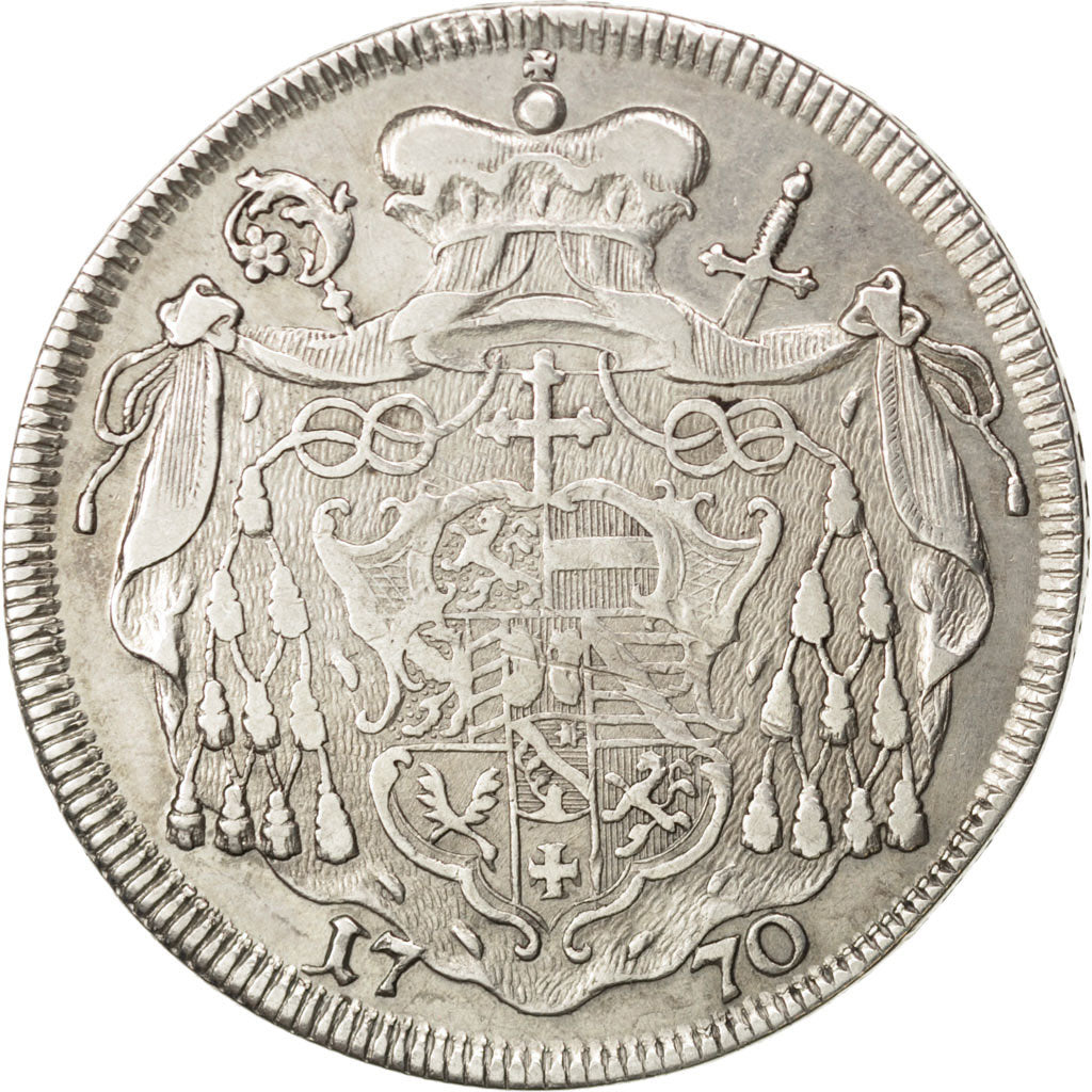 Moneta, Stati austriaci, SALZBURG, Sigmund III, Thaler, 1770, BB, Argento