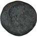 Moneda, Marcus Aurelius, Sestercio, Roma, MBC, Bronce, RIC:946
