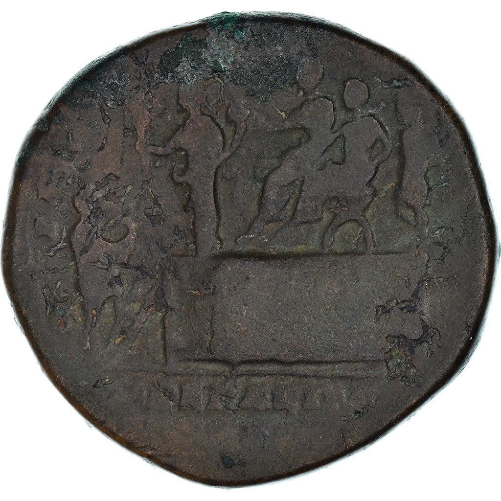 Münze, Marcus Aurelius, Sesterz, Roma, SS, Bronze, RIC:946