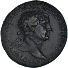 Coin, Trajan, Sestertius, Roma, AU(50-53), Bronze, RIC:503