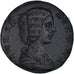 Coin, Julia Domna, Sestertius, Roma, Very rare, AU(50-53), Bronze, RIC:859