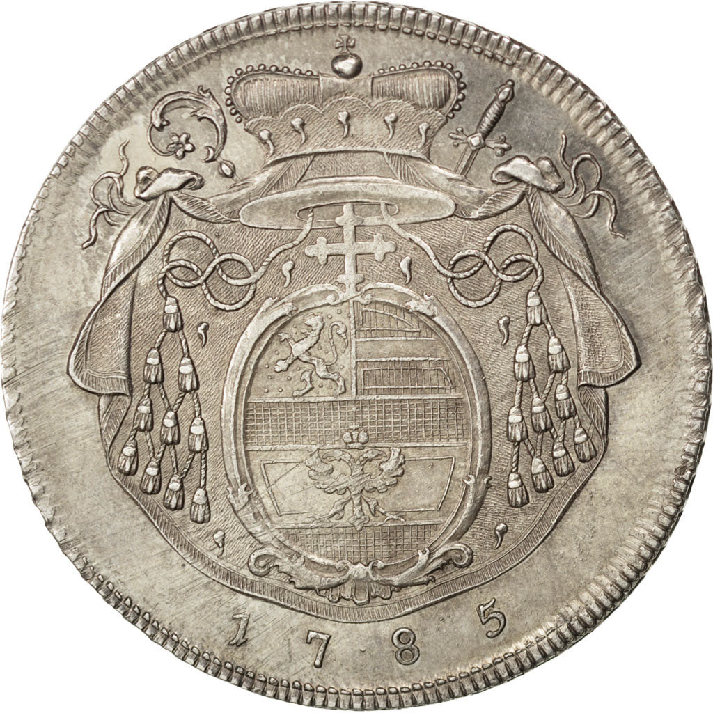 Moneda, ESTADOS AUSTRIACOS, SALZBURG, Hieronymus, Thaler, 1785, EBC, Plata