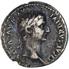 Coin, Tiberius, Denarius, Lyon - Lugdunum, EF(40-45), Silver, RIC:30